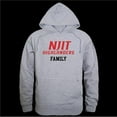 thumbnail image 1 of New Jersey Institute of Technology Highlanders Family Hoodie, Heather Grey - Extra Large, 1 of 1