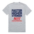 thumbnail image 1 of New Jersey Institute of Technology Highlanders Workout T-Shirt, Heather Grey - Medium, 1 of 1