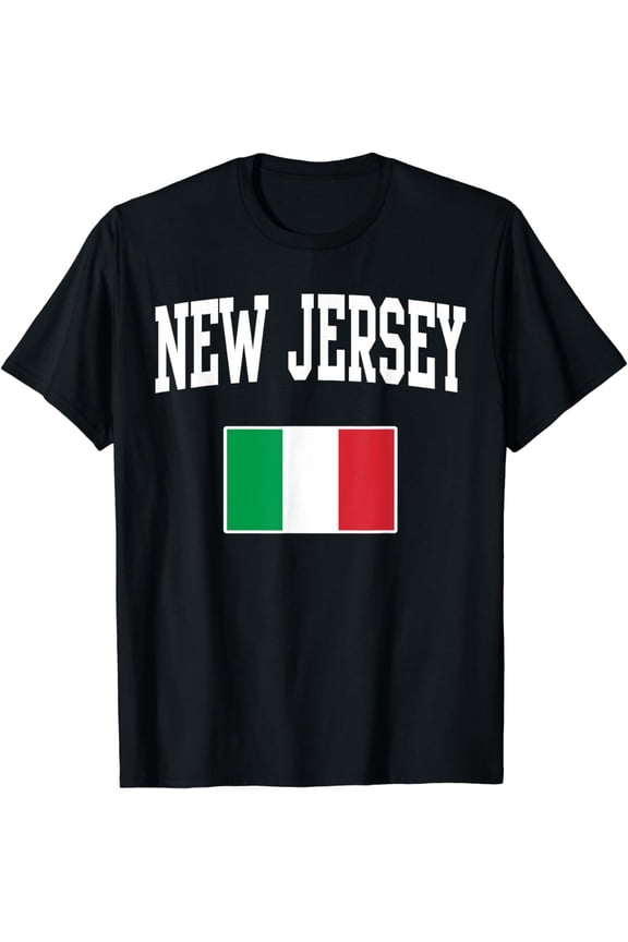 New Jersey Italian Flag Italy Italia, Italiano T-Shirt mens t hirt men,black,women,misfits,journey ,boys