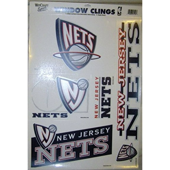 New Jersey Nets Window Clings