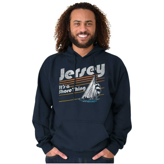 New Jersey Shore Thing Trip Souvenir Unisex Plus Size Hoodie Brisco Brands 2X