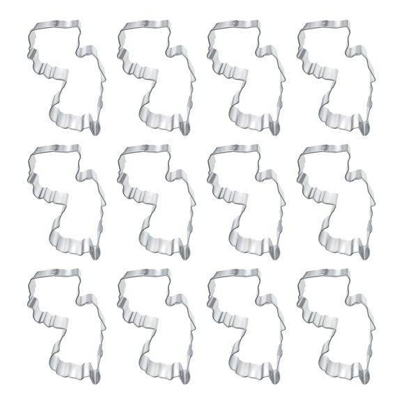 New Jersey State Dozen Cookie Cutters 4.25 inches/each U2017-W12 - The Cookie Cutter Shop - Stainless Steel Cookie Cutter