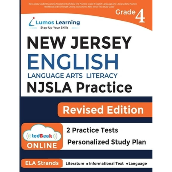 Pre-Owned New Jersey Student Learning Assessments (NJSLA) Test Practice: New Jersey Test Study Guide Paperback