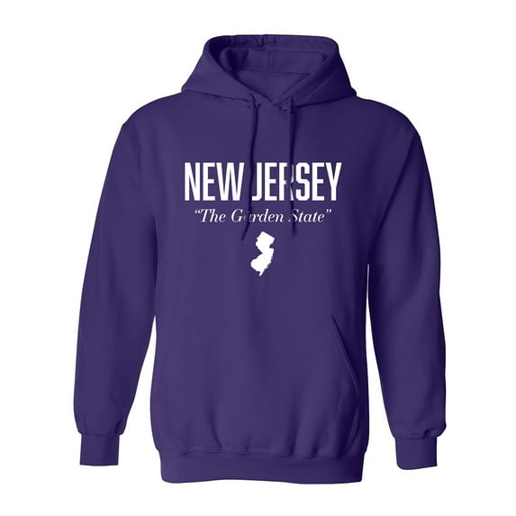 New Jersey The Garden State Adult Hooded Sweatshirt