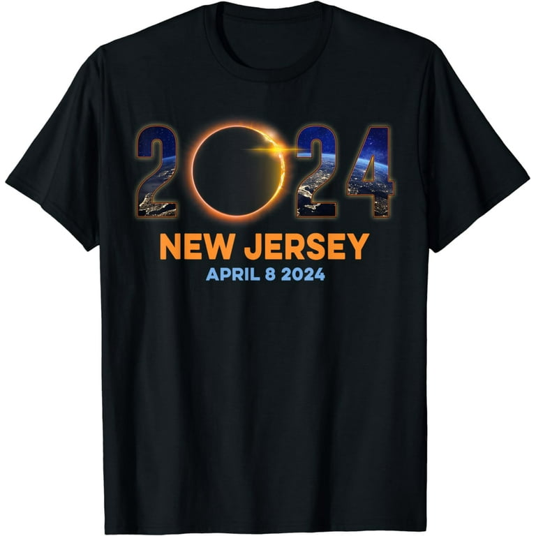 New Jersey Total Solar Eclipse 2024 T-Shirt