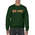 thumbnail image 1 of New Jersey Varsity Style Sweatshirt Men -Image by Shutterstock, Male 4X-Large, 1 of 4