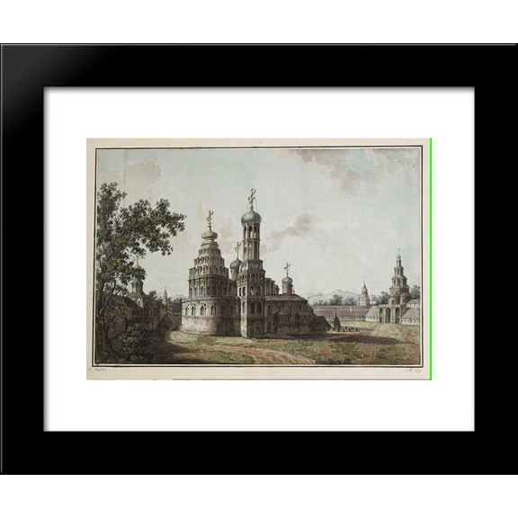 New Jerusalem Monastery 20x24 Framed Art Print by Fyodor Alekseyev