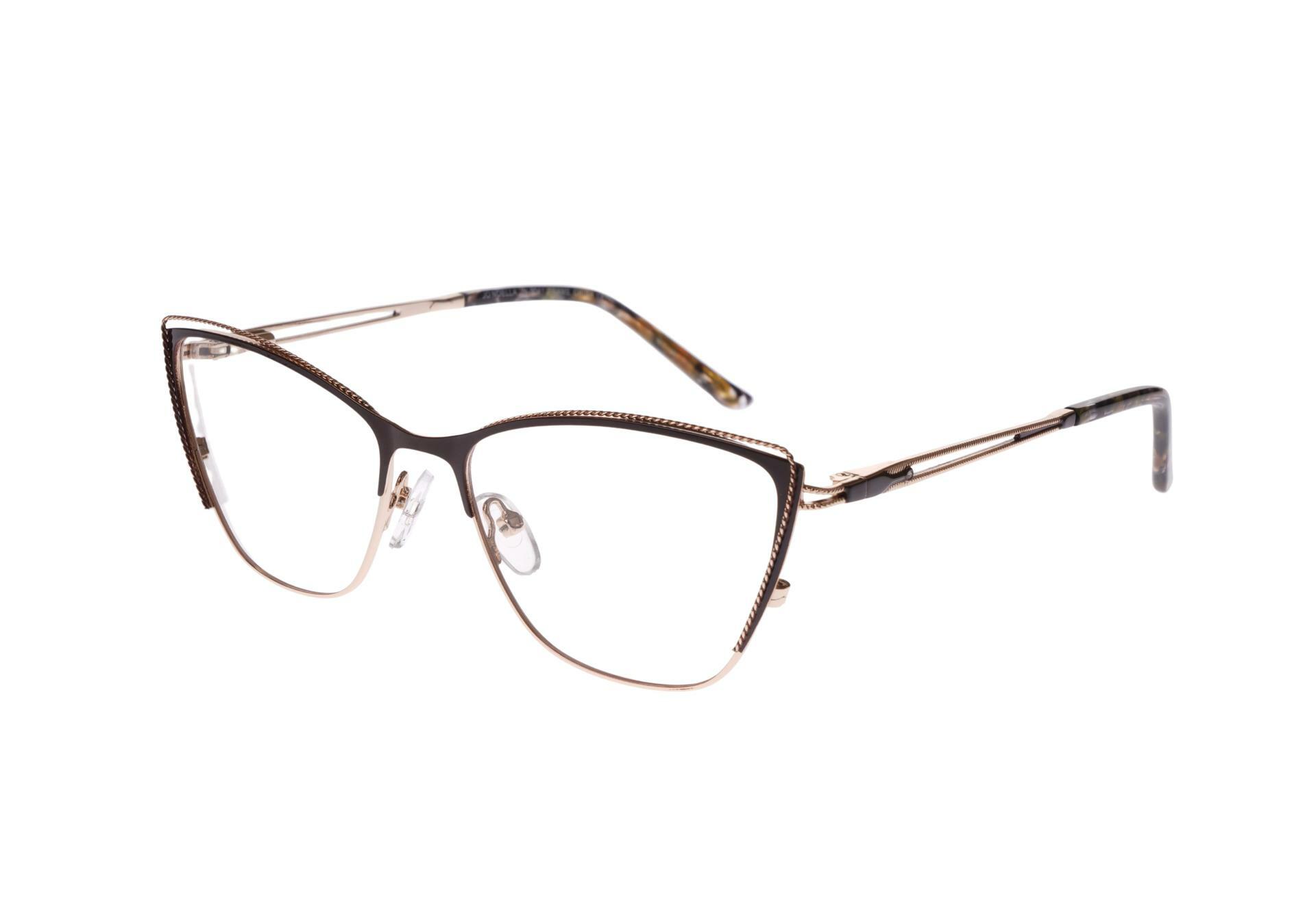 New Jo Noella Eyewear JN-3041 Brown & Gold Eyeglasses 53/16  display picture 2