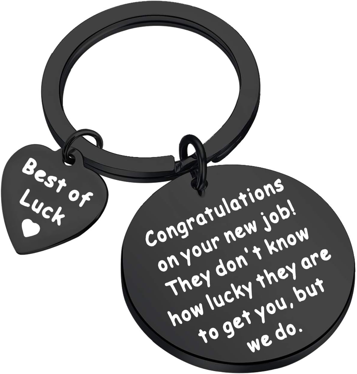 New Job Gift Congratulations On Your New Job Keychain Best Of Luck Key ...