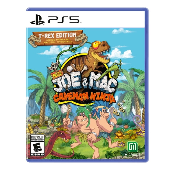New Joe and Mac: Caveman Edition - T-Rex Edition for PlayStation 5 [VIDEOGAMES] Playstation 5
