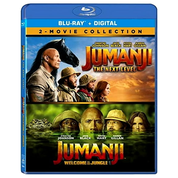 Jumanji: The Next Level / Jumanji: Welcome to the Jungle (Blu-ray + Digital Copy)