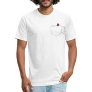 New Juul Pocket Fitted Cotton / Poly T-Shirt