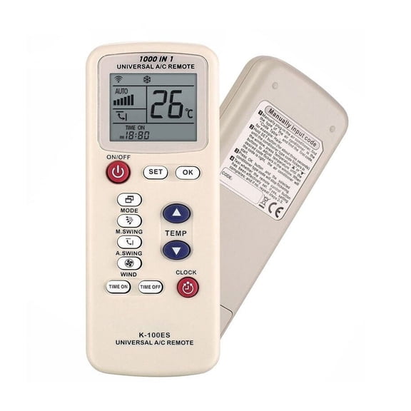 New K-100ES For Haier LG PANASONIC Gree Universal AC Remote Control 1000 in 1