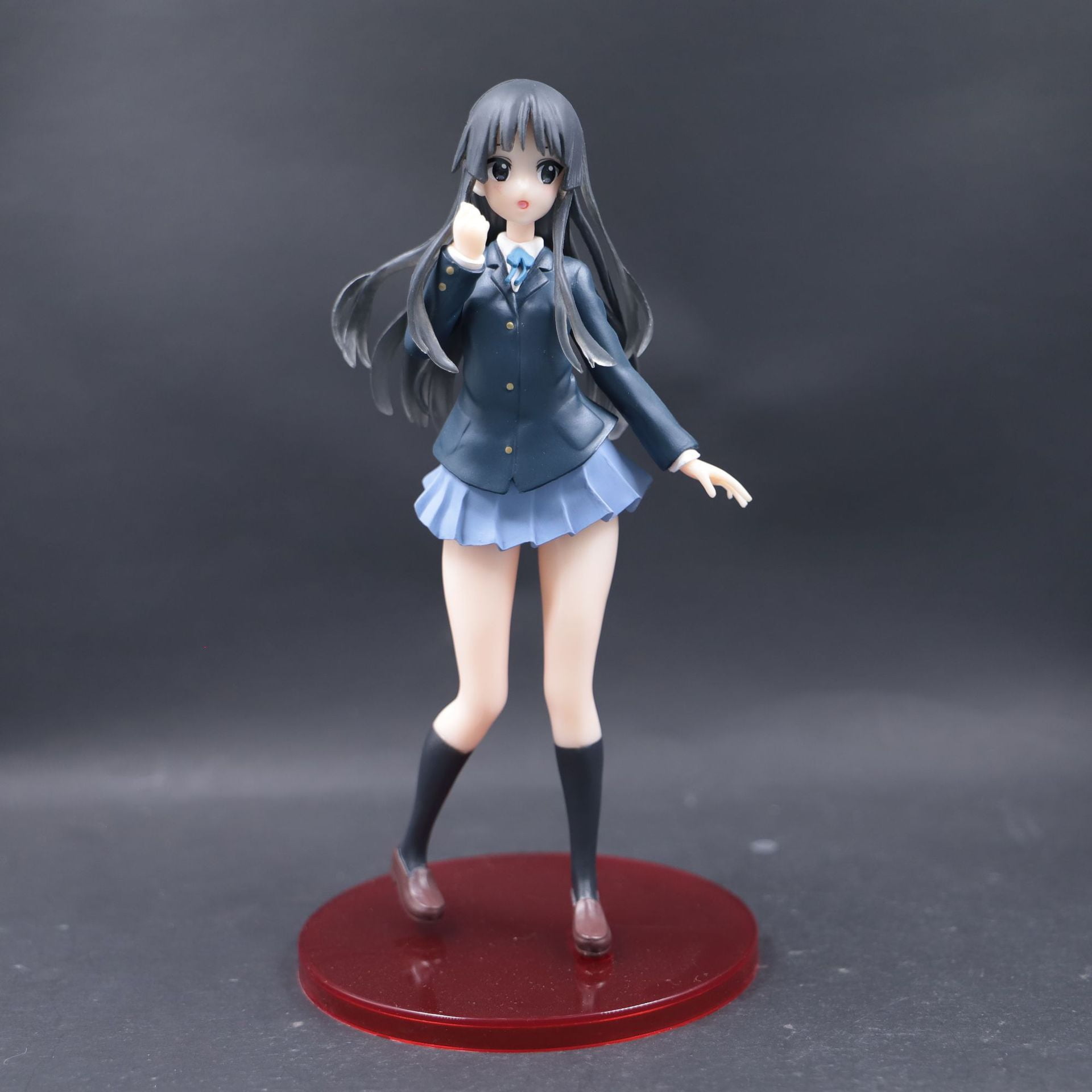 New K-ON! Akiyama Mio (School Uniform Ver) Character Anime Model Statue Action Figures Desktop Ornament Popular Decorations Fan Souvenirs Creative Gift Collectable