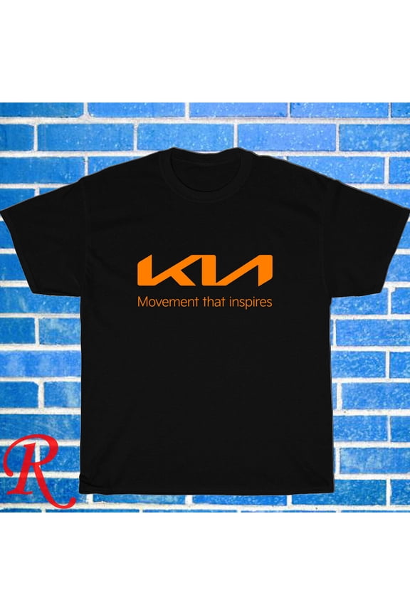 New KIA Movement that Inspires Black/Grey/Navy/White Size S-5XL Unisex T-Shirt