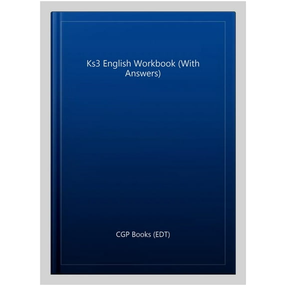 New KS3 English Workbook (with answers) (Paperback) by CGP Books (Editor)