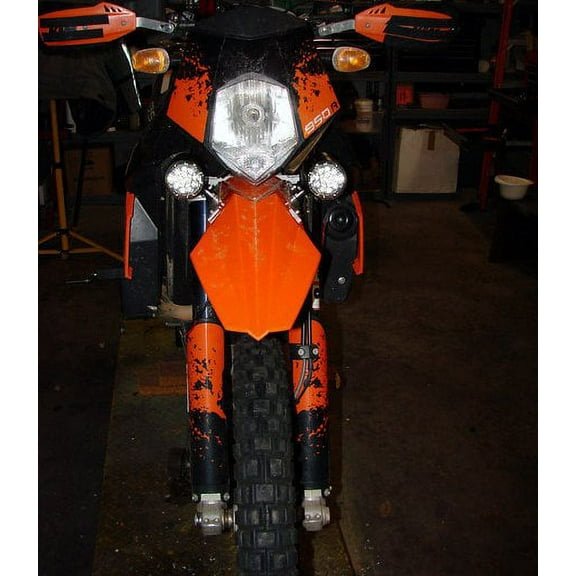 New KTM 350 SX-F LED Driving Lights Fog Lamps Drivinglights Foglamps Foglights Kit