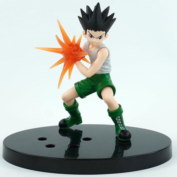 New KURAPICA, GON Freecss, Killua ZOLDYCK Figure, Fighting Anime Figures 15cm/5.9inch Character Model Collectible Handicrafts for Anime Fans Gift (a)