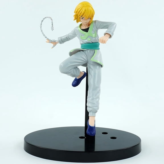 New KURAPICA, GON Freecss, Killua ZOLDYCK Figure, Fighting Anime Figures 15cm/5.9inch Character Model Collectible Handicrafts for Anime Fans Gift (b)