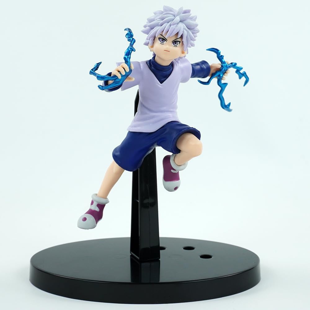 New KURAPICA, GON Freecss, Killua ZOLDYCK Figure, Fighting Anime Figures 15cm/5.9inch Character Model Collectible Handicrafts for Anime Fans Gift (c)