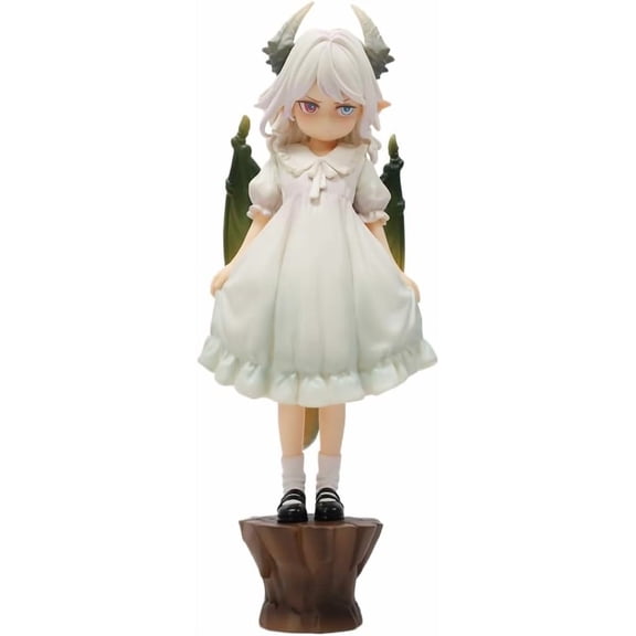 New Kanna Figure, Standing Q Version Kanna Kamui 19cm/7.5inch Handmade PVC Cartoon Manga Model Statue Collectible Craft Gift