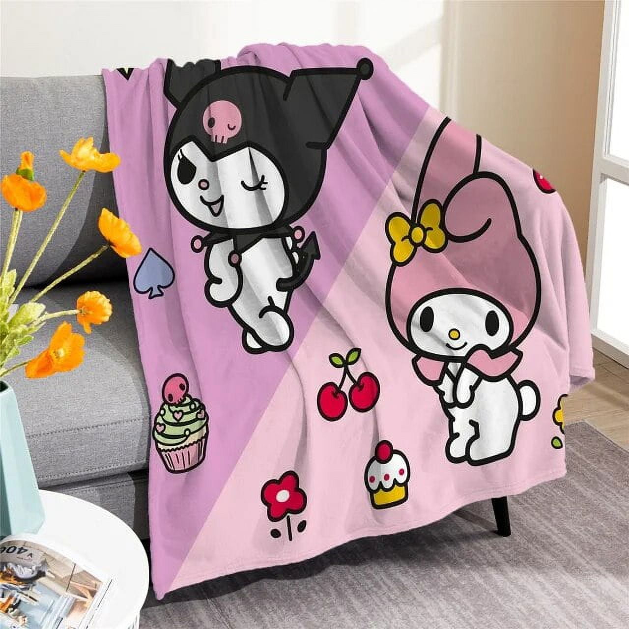 Sanrio Anime Kawaii Kuromi Summer New Children's Clothing Cartoon Half ...