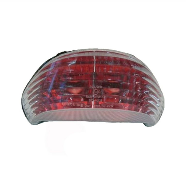 New Kawasaki Replacement ZX12R Clear Lens Taillight Assembly
