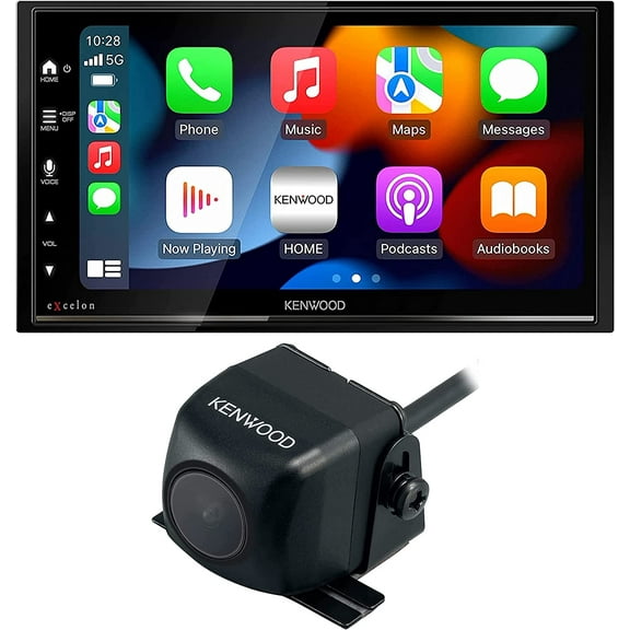 New Kenwood DMX809S 6.8" Digital Multimedia and CMOS-230LP Backup Camera