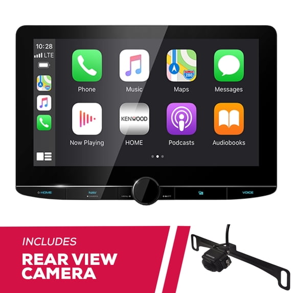 New Kenwood DNR1007XR 10.1" Navigation Multimedia & HD License Plate Camera