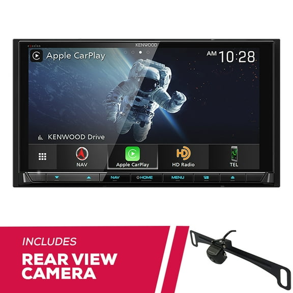 New Kenwood DNX997XR 6.8" Navigation DVD with Universal Rear View Camera
