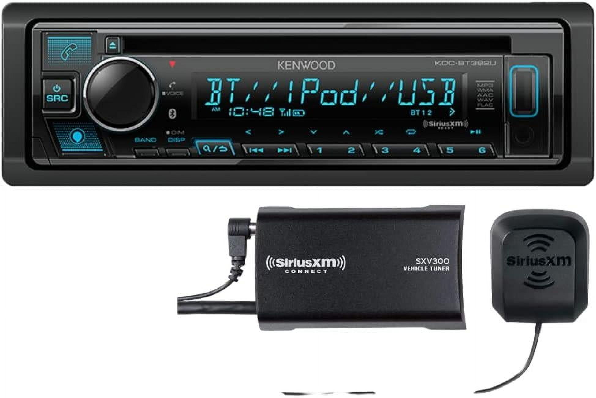 New Kenwood KDC-BT382U Single DIN CD Receiver with Bluetooth New Kenwood KDC-BT382U Single DIN CD Receiver with Bluetooth