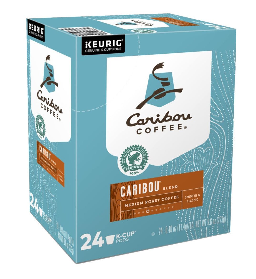 New Keurig 5000330135 Caribou Medium Roast Coffee KCups