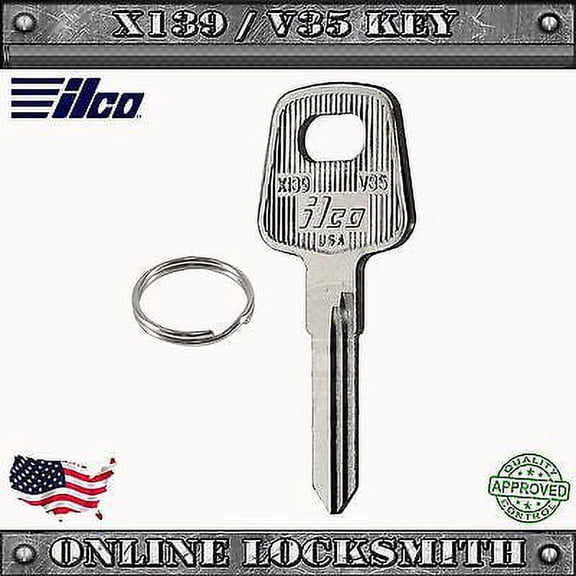 New Key For Many Audi / Porsche / Volkswagen Vehicles Uncut Blade V35 / X139