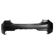 New Kia OEM Unpainted Rear Bumper Cover Replaces 86611H9200 Without Park Assist fits 2019 Kia Rio EX Pack Sedan 4-Door