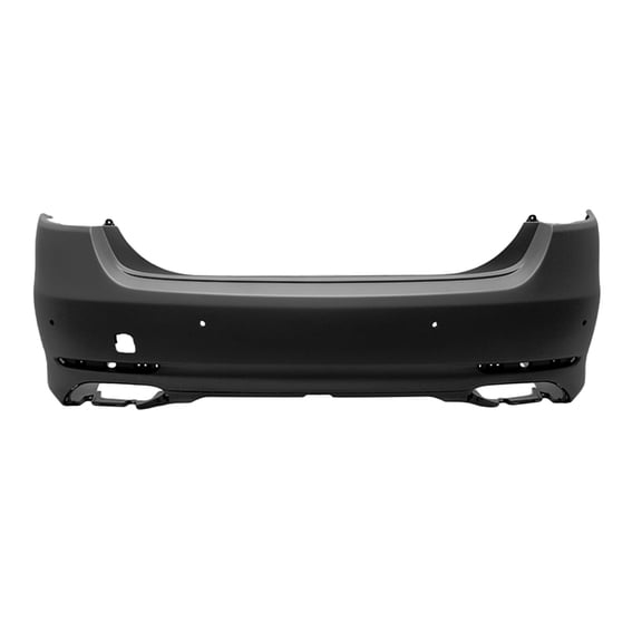 New Kia OEM Unpainted Rear Bumper Cover Replaces 866503T500 For models without fits 2016-2017 Kia K900::Use without Blind Spot Detection