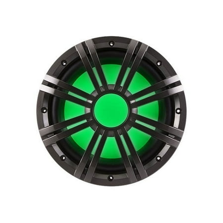 New Kicker 41KMW102LC 10" 150 Watt RMS 2-Ohm Marine/Boat LED Subwoofer Sub KM10