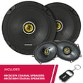 thumbnail image 1 of New Kicker 46CSC674 CS Series 6-3/4" Coaxial Speakers and 46CSC684 6"x8" Speakers, 1 of 4