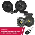 thumbnail image 1 of New Kicker 46CSS654 CS Series 6.5" Component Speakers with 46CSC54 5.25" Speakers, 1 of 4