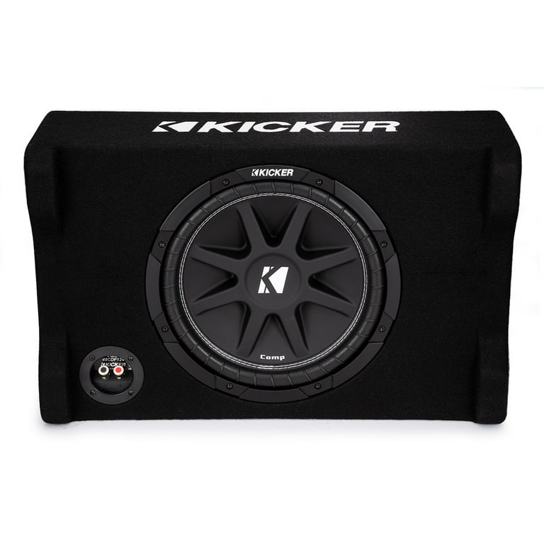 Kicker 48CDF124 Comp 12-Inch Down-Firing Subwoofer Enclosure