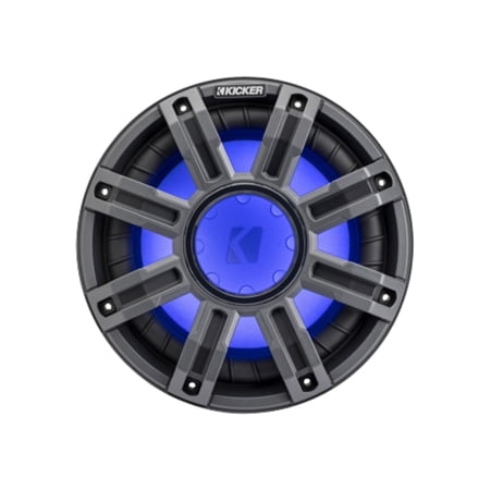 New Kicker 51MWF102 10" Single Voice Coil 2-Ohm 400W RMS Marine Free-Air Subwoofer
