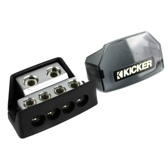 New Kicker DB4 Distribution Block w/ 2) 1/0-8 Gauge Inputs and 4) 8 Ga Outputs