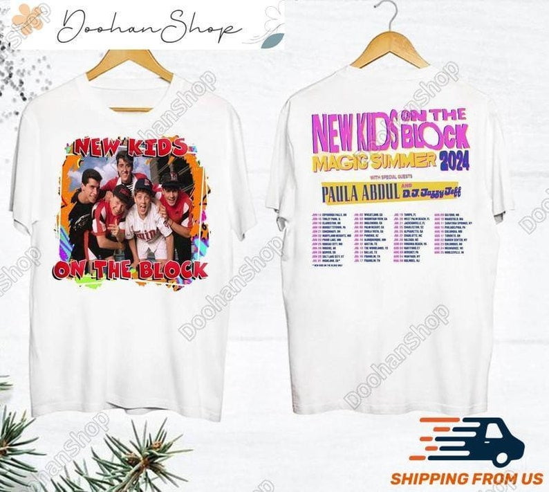 New Kids On The Block Shirt, Nkotb Tour 2024 Shirt, Magic Summer Tour