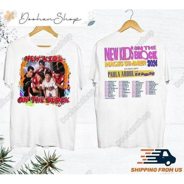 New Kids On The Block Shirt, Nkotb Tour 2024 Shirt, Magic Summer Tour