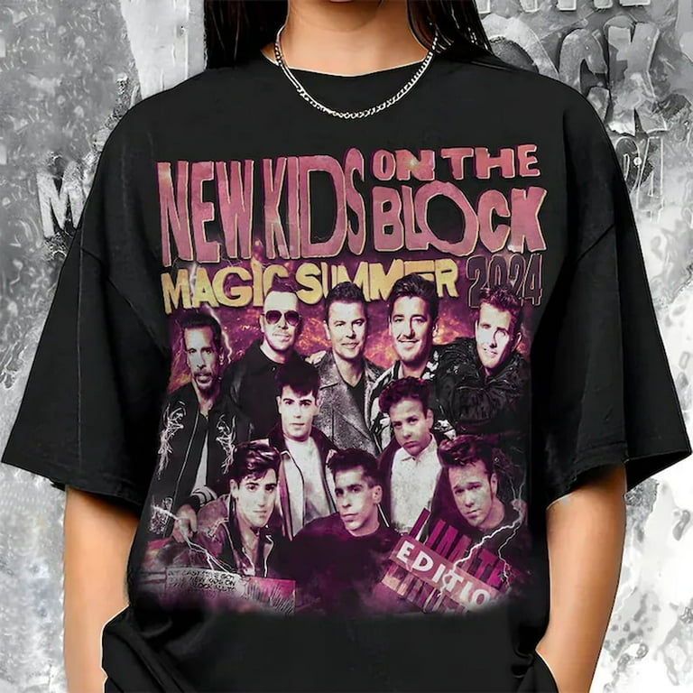 Nkotb t shirts hotsell
