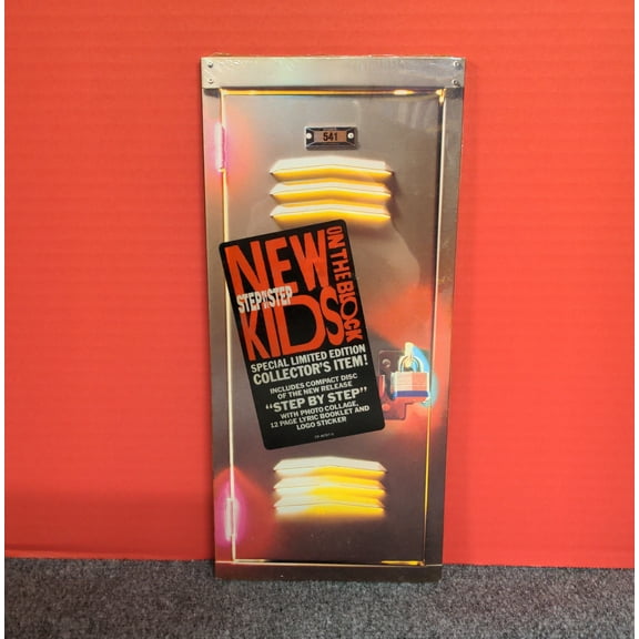 New Kids On The Block - Step By Step - 1990 - CK 46767 New - Sealed -Longbox CD