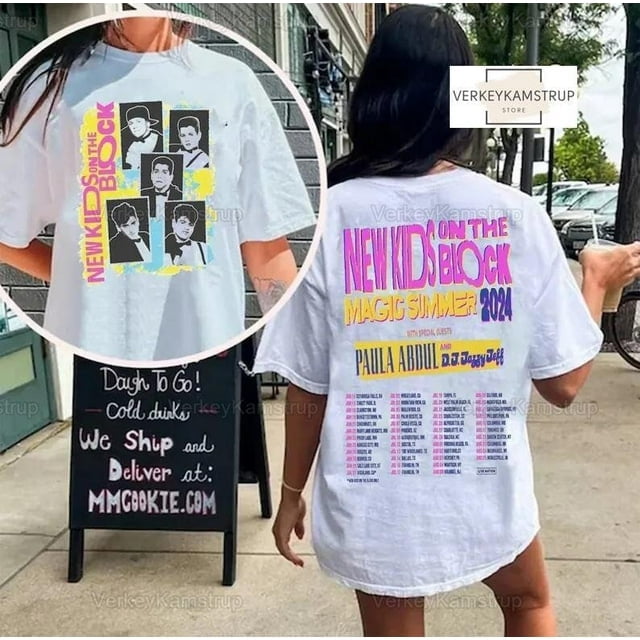 New Kids On The Block The Magic Summer Tour 2024 Shirt, NKOTB 2024 Tour