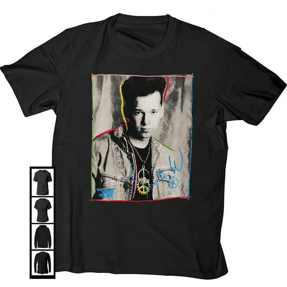 New Kids On The Block Vintage Donnie Wahlberg Black Unisex