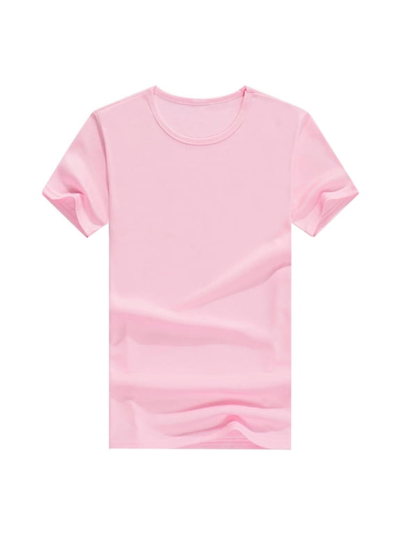 New Kids T Shirts Short Under Shirts for Kids Boys Sleeve Plain Top Tees Long Boy & Girl Uni Tang Top Undershirt Children Crew Neck Youth Medium T Shirt T Shirt 2t Top Boy Plain Cotton Top