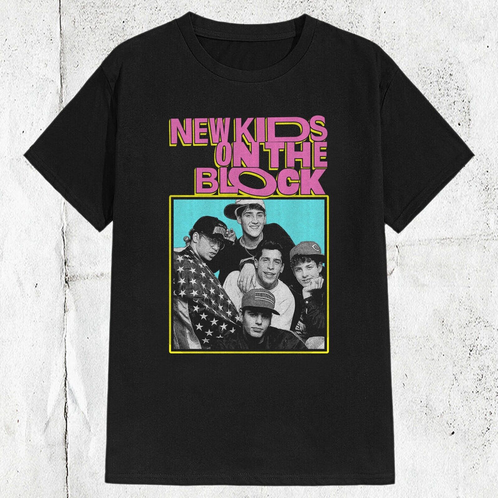 New Kids on the Block Boy Band Tshirt