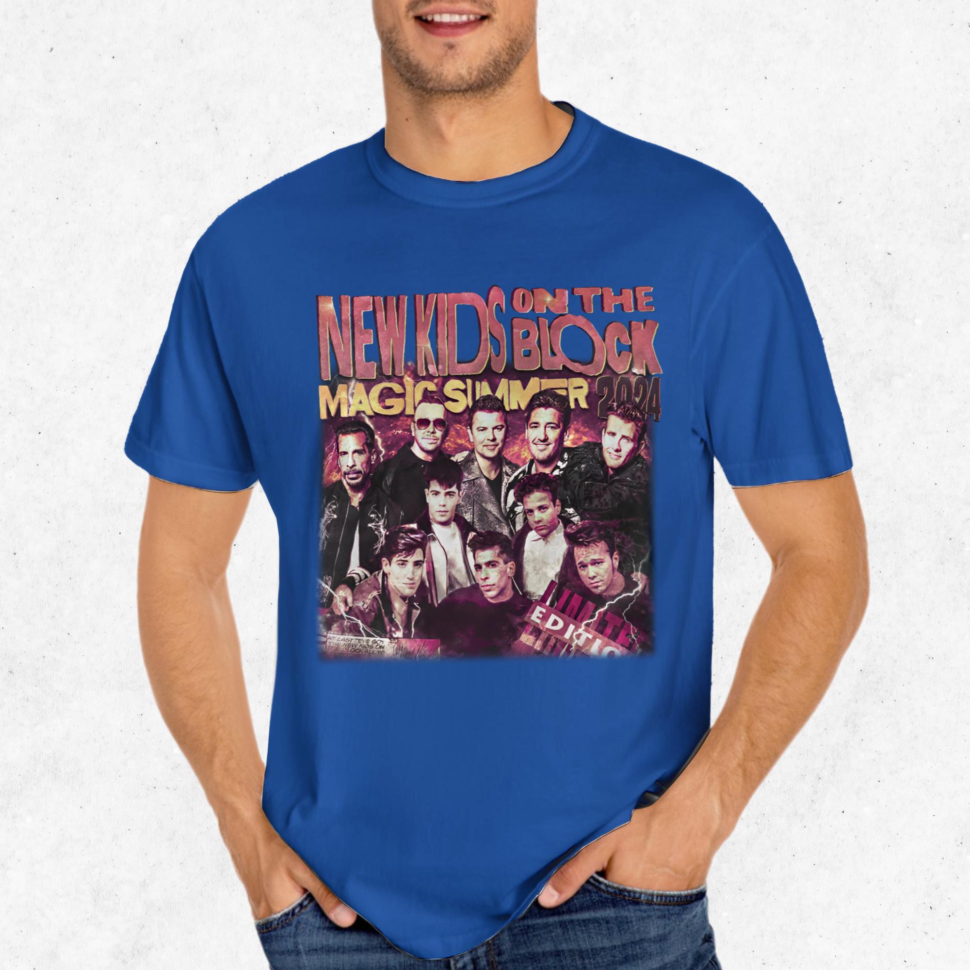 New Kids on the Block Magic Summer 2024 Tour TShirt Boy Band Edition